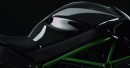 Kawasaki Ninja H2 shows its luxurius finish