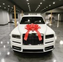 Kawhi Leonard's white Rolls-Royce Cullinan