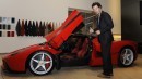 Keanu Reeves Visits Ferrari Headquarters