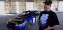 Ken Block drives 1990s Subaru Impreza Group N rally car