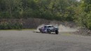 Ken Block pits his new 1,100-hp Geiser Bro's Trophy Truck against his purpose-built Subaru WRX STI rally car