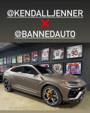 Kendall Jenner Lamborghini Urus via Banned Auto Group