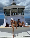 Kendall Jenner on Boat