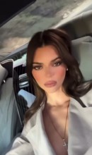 Kendall Jenner and Mercedes-Maybach S-Class