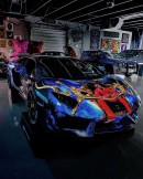 Kendo Kaponi's 23 Michael Jordan-inspired Lamborghini Aventador has unique reflective wrap