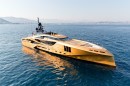 Khalilah, the world's first all-carbon superyacht