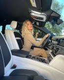 Khloe Kardashian and 2022 Rolls-Royce Ghost
