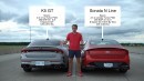 Kia K5 GT vs Sonata N-Line Drag Race: Same Engine, Different Results?