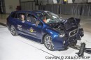 Kia Niro and Subaru Levorg crash test by EuroNCAP