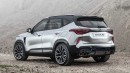 Kia Seltos Performance Rendered, Quad Exhausts Are Begging for a 2-Liter Turbo