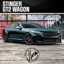 Kia Stinger GT2 Station Wagon rendering by jlord8