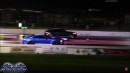 Kia Stinger GT drag racing Challenger, GT500 and Chevy SS