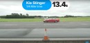 Kia Stinger GT Races VW Arteon R, AWD Works Wonders in the Wet