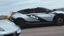 Kia EV6 supercar drag race and loss