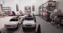 Khloe Kardashian's garage houses daughter True's collection of kiddie cars, no actual vehicles