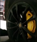 Kimi-Matias Raikkonen Changing Wife's Tires