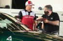 Kimi Raikkonen Drives Alfa Romeo Giulia GTA and GTAm