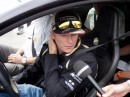 Kimi Raikkonen drives Renault Megane RS