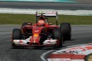 Kimi Raikkonen driving a Ferrari Formula 1 racecar
