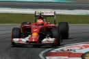 Kimi Raikkonen driving for Ferrari in Formula 1