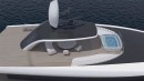 The Kiwa superyacht concept is a hybrid that delivers luxury without a guilty conscience