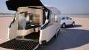 The Caravisio concept by Knaus Tabbert, the "caravan of the future," was packed with tech