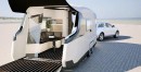 The Caravisio concept by Knaus Tabbert, the "caravan of the future," was packed with tech