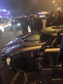 Koenigsegg Agera R Crashes in China