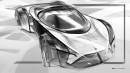 Koenigsegg Entry-Level Hypercar "Baby One:1" (from RAW by Koenigsegg) ideation