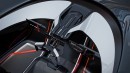 Koenigsegg Entry-Level Hypercar "Baby One:1" interior (from RAW by Koenigsegg) rendering