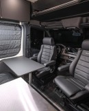 This Sprinter van was designed for the outdoor enthusiast