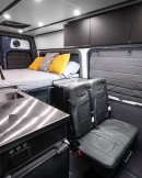 This Sprinter van was designed for the outdoor enthusiast
