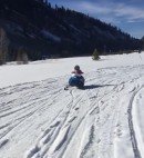 Kourtney Kardashian Snow Adventure