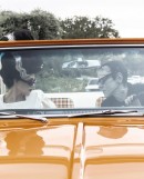 Kourtney Kardashian, Travis Barker, and Chevrolet K5 Blazer