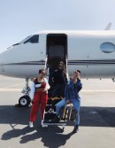Kourtney Kardashian's Private Jet