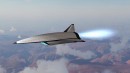 Air Force Research Laboratory Mayhem hypersonic missile rendering