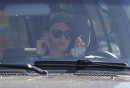 Kristen Stewart Driving an Isuzu Trooper