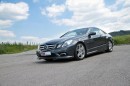 Mercedes-Benz E-Class Coupe C207 With KW Coilover Kit