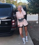 Kylie Jenner's favorite car-related activity: posing