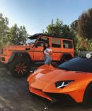 Kylie Jenner prepares for summer with orange wraps