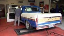 LA Dodgers-Tribute 1971 Ford F-100 Whipple supercharger and Coyote swap