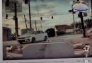 Lady driving Lexus crashes Tesla Model 3 in the intersection