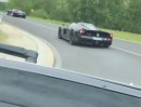 LaFerrari Drifting while Chasing Porsche Carrera GT