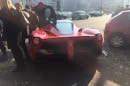 LaFerrari crash in Budapest: rear