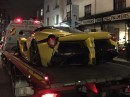 LaFerrari crash in London
