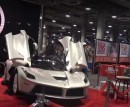 LaFerrari Gets Ruined with Bling-Style White and Chrome Wheels