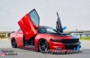Lambo Doors on a Dodge Charger Are Real, Look a Little Strange