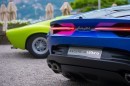 Lamborghini Asterion Shows Small Boot, Poses Next to Miura at Villa d'Este