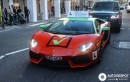 Lamborghini Aventador Driving School Car Spotted in London