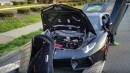 Lamborghini Aventador Gearbox Breaks Inside Delivery Truck